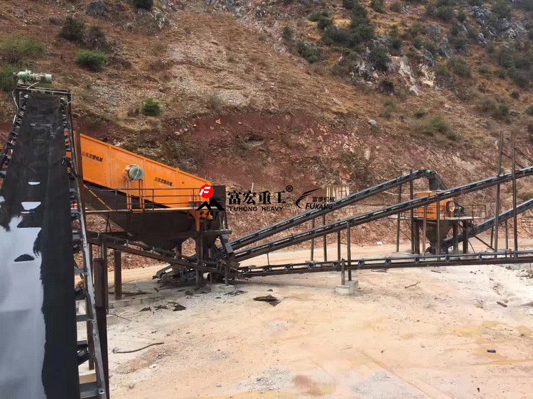 振動篩使用現(xiàn)場